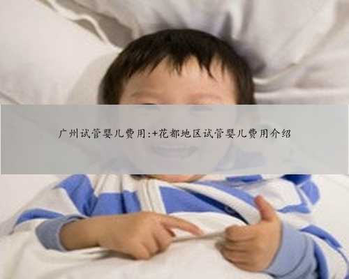 广州试管婴儿费用: 花都地区试管婴儿费用介绍